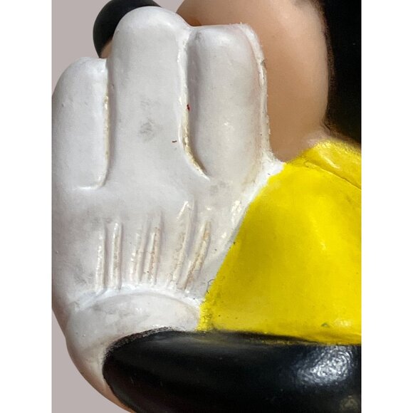 Vintage 1986 Mickey Mouse Squeaky Toy Figure By Tommee Tippee For Disney - Picture 7 of 12